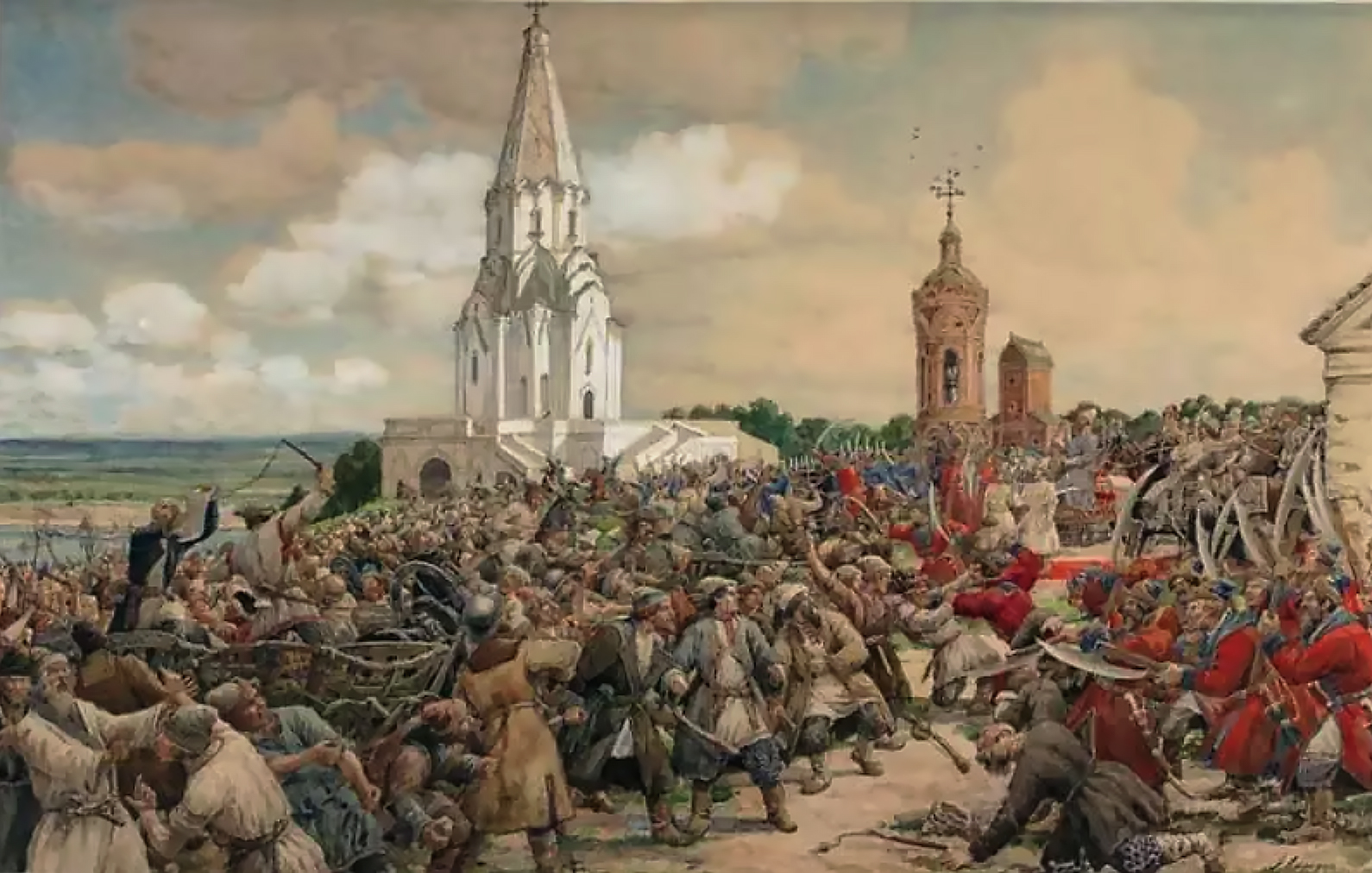 Медный бунт» 1662 года в Коломенском