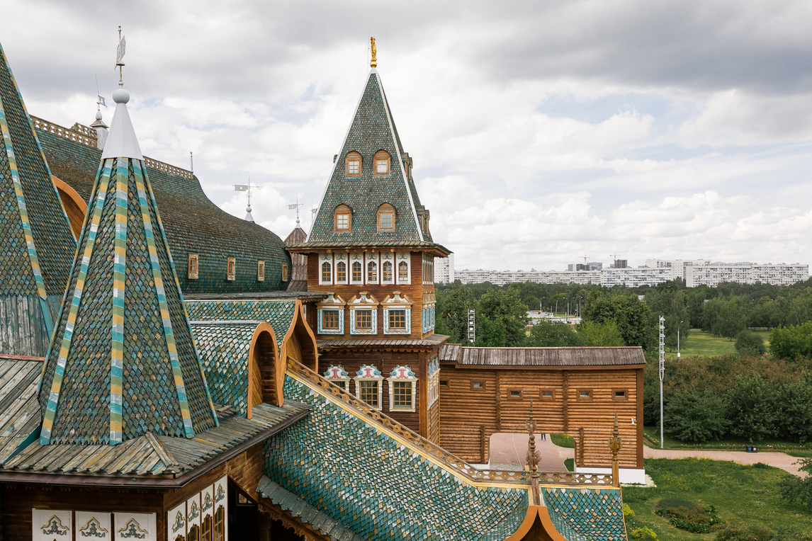 Дворец царя Алексея Михайловича в Коломенском